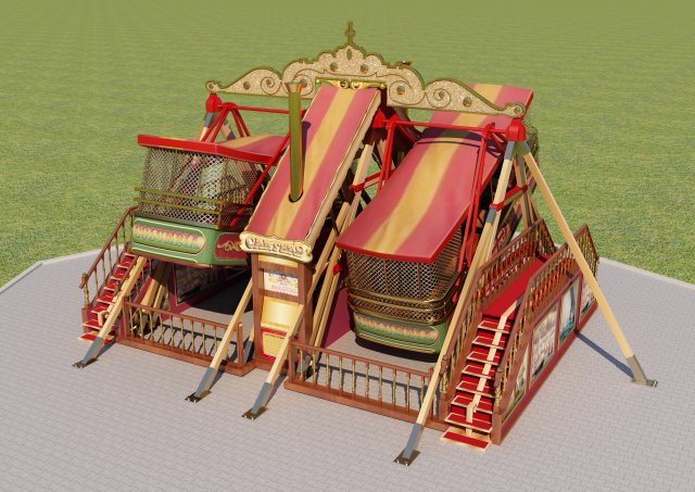 carters steam fair 3Dモデル .c4d .max .obj .3ds .fbx .stl .blend 