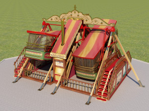 carters steam fair 3D Model