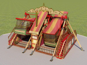 carters steam fair 3D Модель