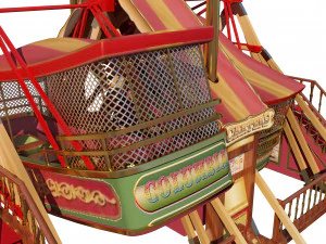 fiera del vapore dei carrettieri Modello 3D