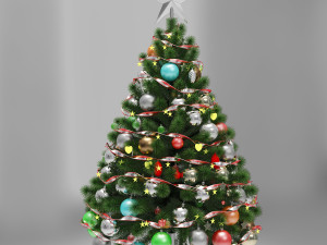 christmas tree 3D मॉडल