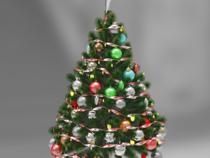 christmas tree 3D मॉडल