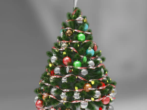 クリスマスツリー 3Dモデル