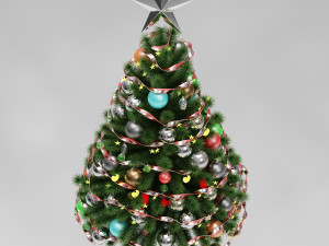 christmas tree 3D मॉडल