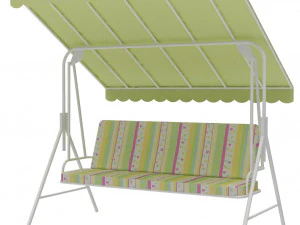 tuinbank schommel 3D Model