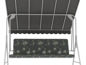 huśtawka na ławkę ogrodową Model 3D