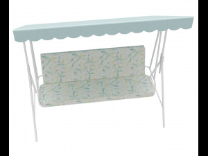 garden bench swing Modelo 3D