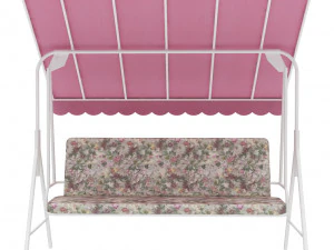 garden bench swing 3D Model