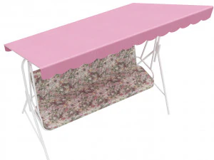 garden bench swing 3D Model