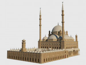 muhammad ali mosque 3D Model