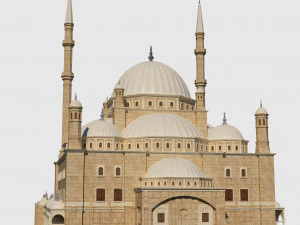muhammad ali mosque 3D Model