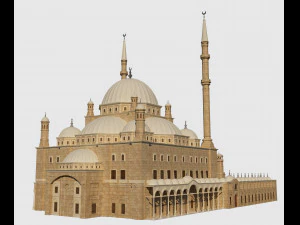 muhammad ali mosque 3D Model