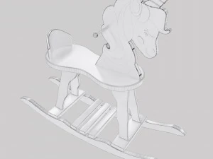 rocking horse 3D Model