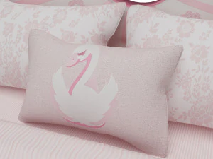 meisjes bed 3D Model