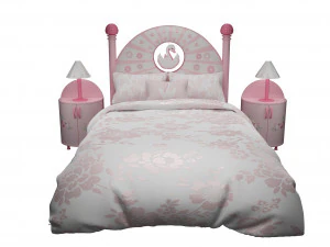 meisjes bed 3D Model