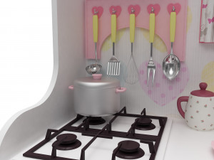 kids kitchen 3D Model