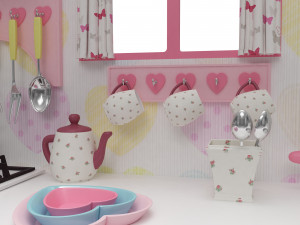 kids kitchen 3D Model