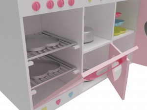 kids kitchen 3D Model
