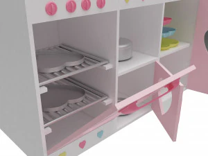 キッズキッチン 3Dモデル