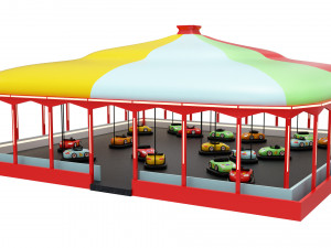 amusement park equipment 3D Model