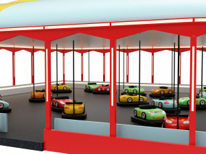 amusement park equipment 3D Model