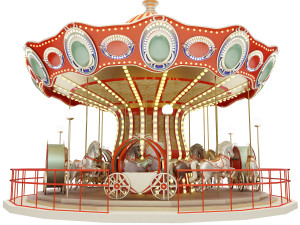 amusement park equipment 3D Model