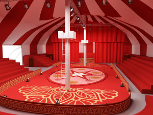 amusement park equipment 3D Model