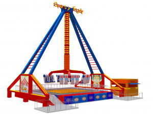 amusement park equipment 3D Model