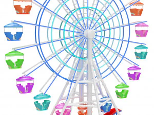 equipamento de parque de divers&otilde;es Modelo 3D