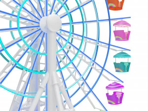equipamento de parque de divers&otilde;es Modelo 3D