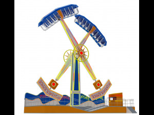 amusement park equipment 3D Model