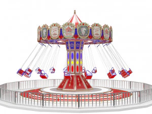 equipamento de parque de divers&otilde;es Modelo 3D