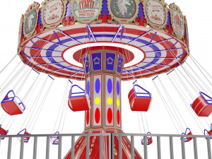 amusement park equipment 3D Model