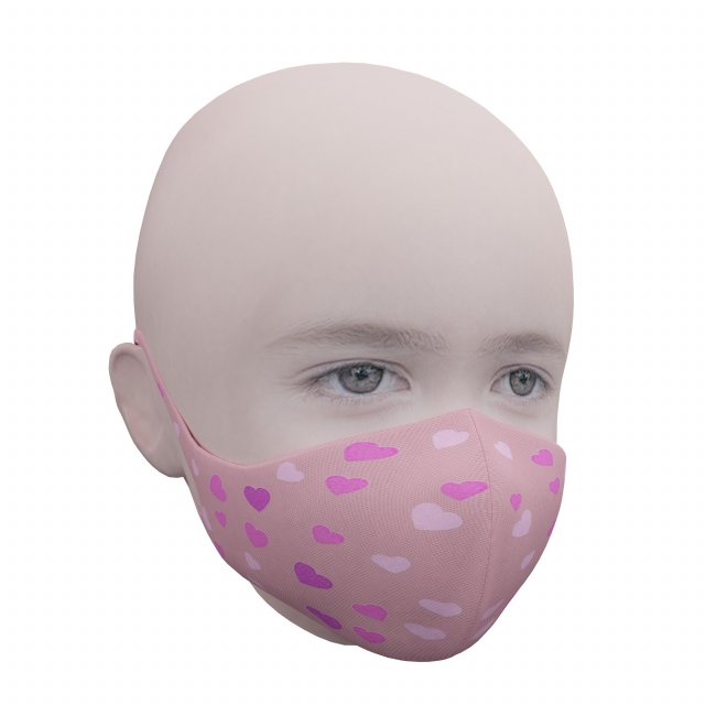 medical mask for kids Model 3D .c4d .max .obj .3ds .fbx .stl .blend 