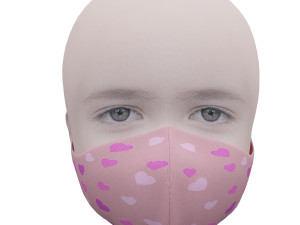medical mask for kids Model 3D