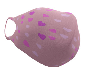 medical mask for kids Model 3D
