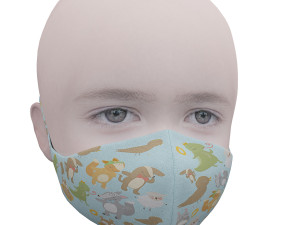 medical mask for kids 3D Model
