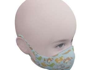 medical mask for kids Modelo 3D