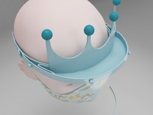 medical face shield and mask for kids Modèle 3D