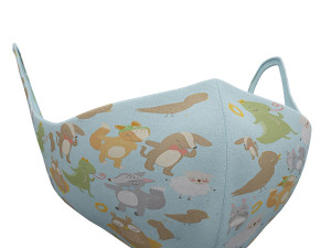 medical face shield and mask for kids Modèle 3D