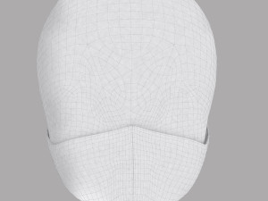 medical face shield and mask for kids Modèle 3D