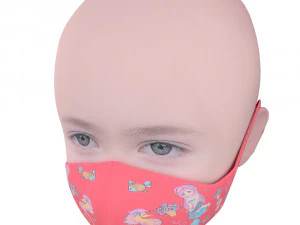 medical mask for kids 3ds max 2020 vray model files include 3dsmax 2017 vray blender fbx obj igs tex 3D Model