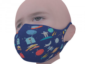 medical mask for kids 3Dモデル