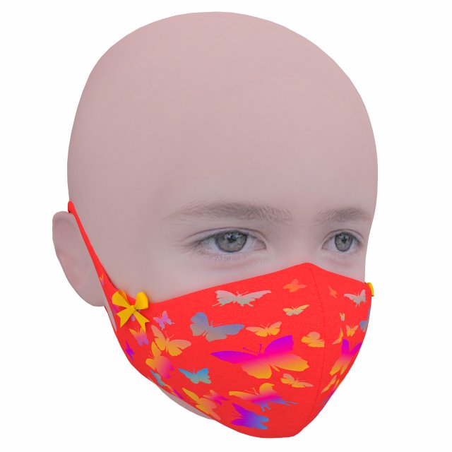 medical mask for kids 3D Model .c4d .max .obj .3ds .fbx .stl .blend 