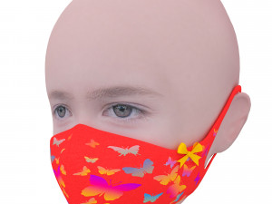medical mask for kids 3D Model