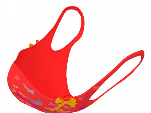 medical mask for kids 3D Model