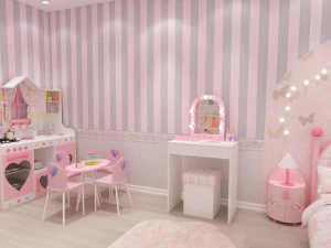 quarto de meninas Modelo 3D
