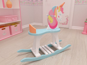 girls bedroom 3D Модель