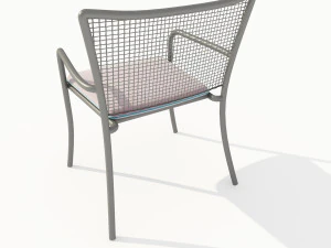 cadeira ao ar livre Modelo 3D