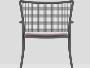 outdoor chair 3D मॉडल